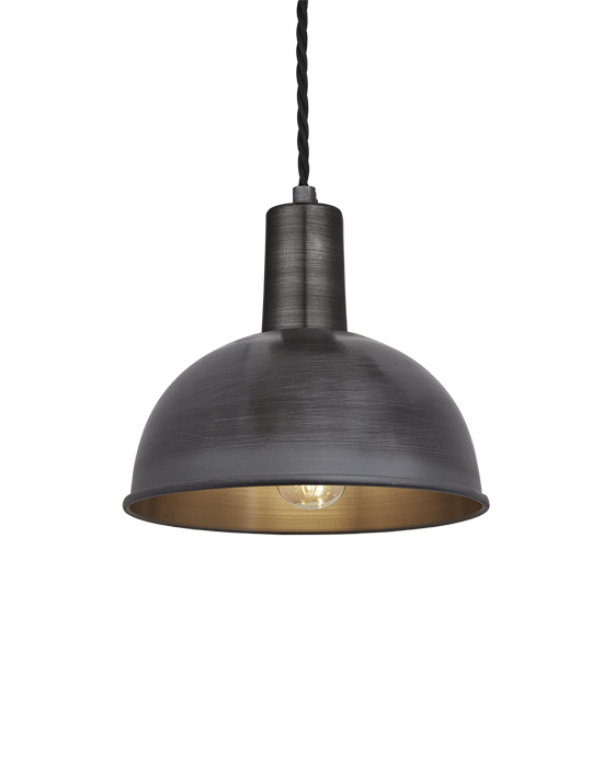 Vintage Sleek Edison Pendant - Dome