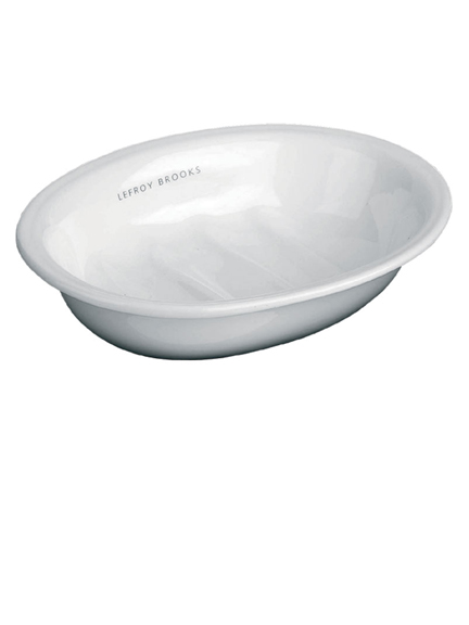 Lefroy Brooks Classic freestanding fine bone china soap dish LB4516