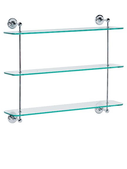 Lefroy Brooks three tier glass shelf  LB4518