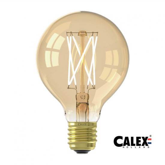 Lampe - Calex Crown  Titanium E27 Lampes LED 15W (Globe) - BatteryUpgrade