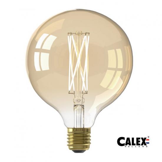 LED Filament Bulb - 4w E27 125mm Globe Gold