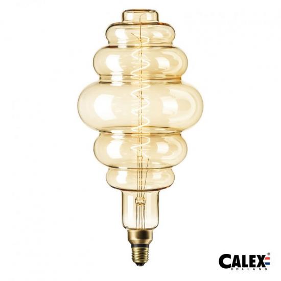 LED Filament Bulb - 6w E27 Giant Paris Gold/Titanium